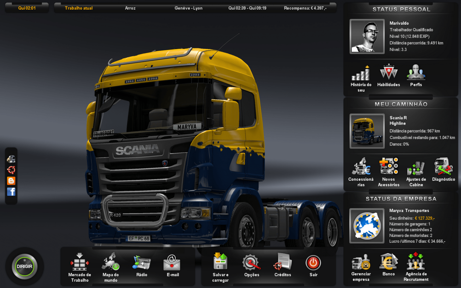 Free full version of euro truck simulator game